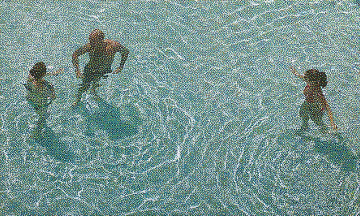 William Betts, Untitled, Swimming Pool XIII, 2010
Acrylic on canvas, 36 x 60 inches (91 x 152 cm)
Sold