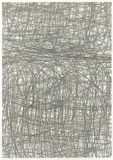 Adam Fowler, Untitled (5 Layers), 2012
Graphite on paper, hand cut, 21 x 11 inches (53 x 28 cm)
Sold