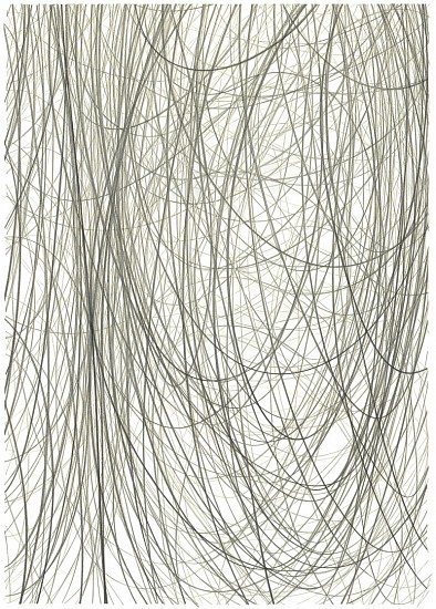 Adam Fowler, Untitled (4 Layers), 2012
Graphite on paper, hand cut, 22 x 16 inches (56 x 41 cm)
