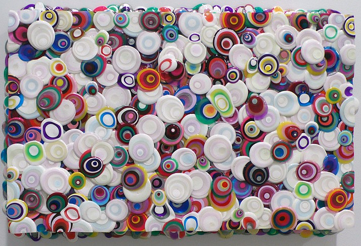 Omar Chacon, Bacanal Icononzo, 2012
Acrylic on canvas, 17 x 12 x 3 inches (43 x 30.5 x 6 cm)
Sold
