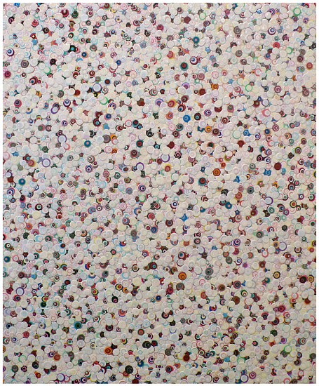 Omar Chacon, Bacanal Siachoque Guero, 2012
Acrylic on canvas, 60 x 50 inches (157 x 127 cm)