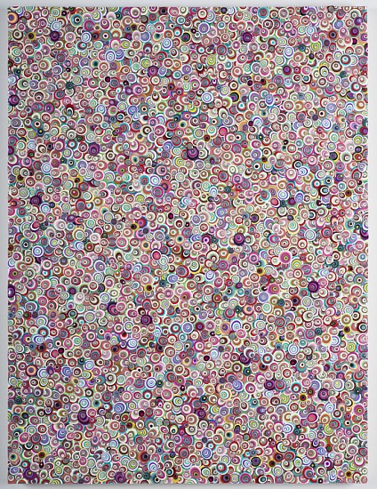 Omar Chacon, Bacanal Yarumo, 2012
Acrylic on canvas, 42 x 32 inches (107 x 81 cm)