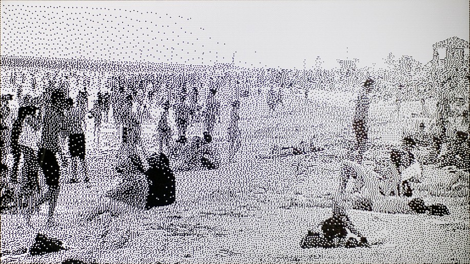 William Betts, Miami Beach, 2011
Acrylic paint on mirror acrylic, 30 x 60 inches (76 x 152 cm)