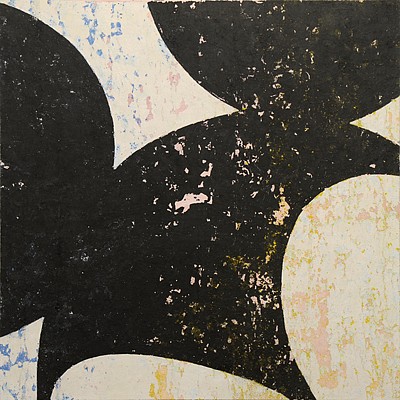 Rainer Gross, Mickey, 2012
oil and pigment on canvas, 72 x 72 inches (183 x 183 cm)