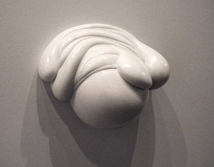 Venske &amp; Spänle, Schrumpel #19, 2006
Lasa Marble, 12 x 10 x 6 inches (30.5 x 25.5 x 15.5 cm)