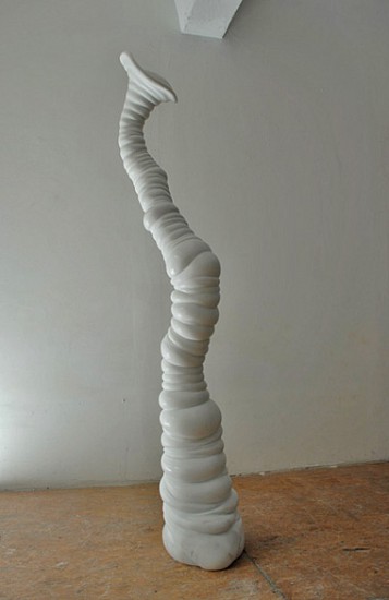 Venske &amp; Spänle, Myzot Snaky, 2011
Lasa Marble, 68 x 19 x 12 inches (173 x 49 x 31 cm)