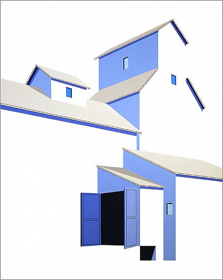 William Steiger, Blue Elevator, 2006
61 x 48 inches (153 x 122 cm)