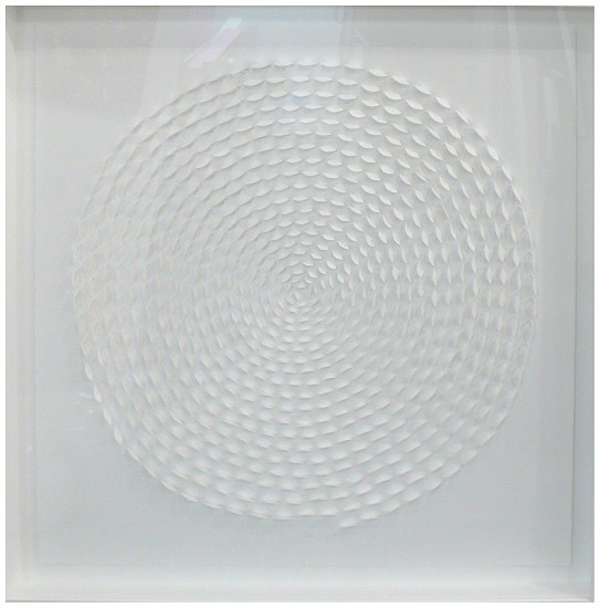 Jaq Belcher, Spiral Set - Three, 2011
30 x 30 inches (76 x 76 cm)