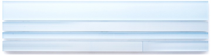 Freddy Chandra, Whether, 2011
Acrylic and resin on cast acrylic, 18 x 72 inches (46 x 183 cm)