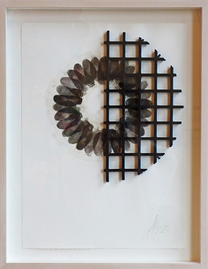 Charles Spurrier, Untitled, 2011
Tape, pigment, plastic on paper, 15 x 11 inches (38 x 28 cm)