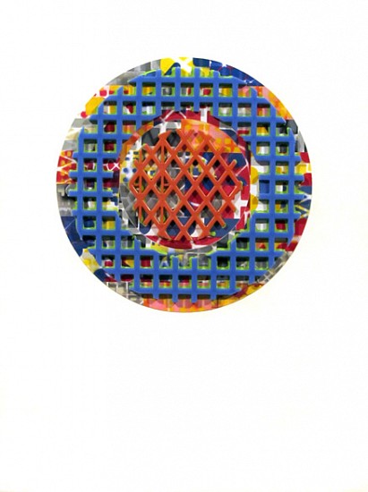 Charles Spurrier, Untitled, 2011
Spray paint, plastic, acrylic on paper, 22 x 16 inches (55 x 40 cm)