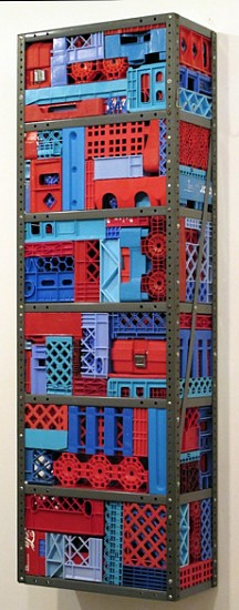 Charles Spurrier, Saint Surmount, 2009
Plastic, steal, 74 x 24 x 12 inches (188 x 61 x 30 cm)