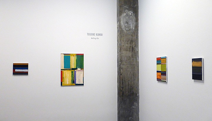 In the Project Room: Tegene Kunbi - Melting Pot - Installation View