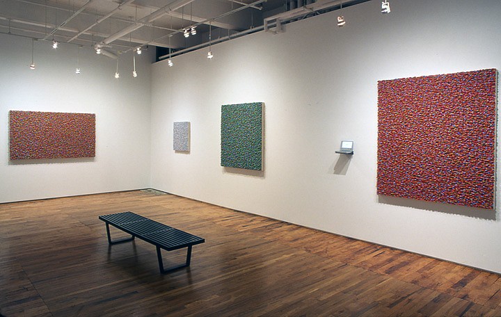 PRESS RELEASE: Robert Sagerman - Amassing Color, Feb 14 - Apr  2, 2005