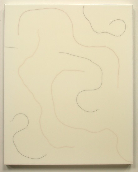 Jerome Powers, Untitled (X-03359), 2003
Elmer's glue, horse hair and acrylic on canvas, 24 x 30 inches (61 x 76 cm)