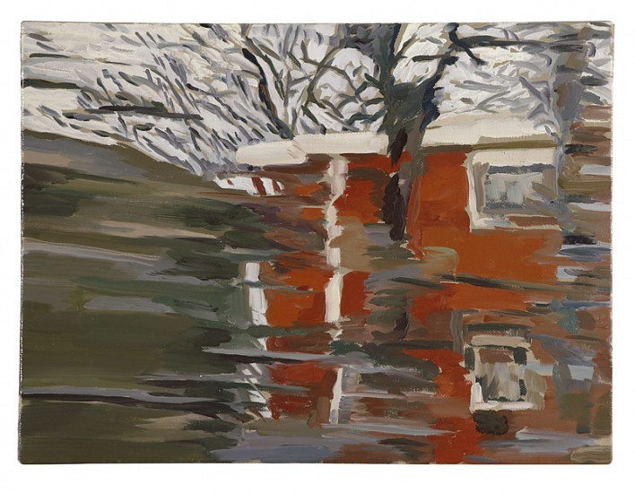 Monica Tap, Homer Watson Boulevard (red house), 2007
Oil on canvas, 12 x 16 inches (30 x 41 cm)