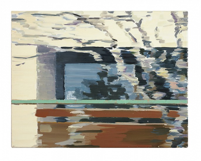 Monica Tap, Homer Watson Boulevard (balcony), 2007
Oil on canvas, 14 x 18 inches (36 x 45 cm)