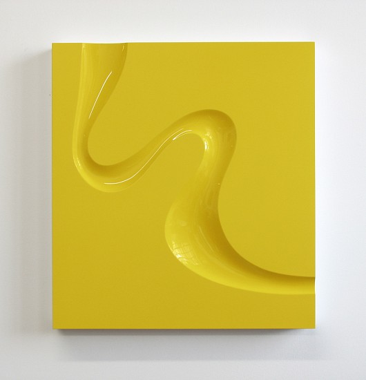 Bill Thompson, Joyride, 2007
Acrylic urethane on epoxy, 24 x 22 x 2 inches (61 x 56 x 5 cm)