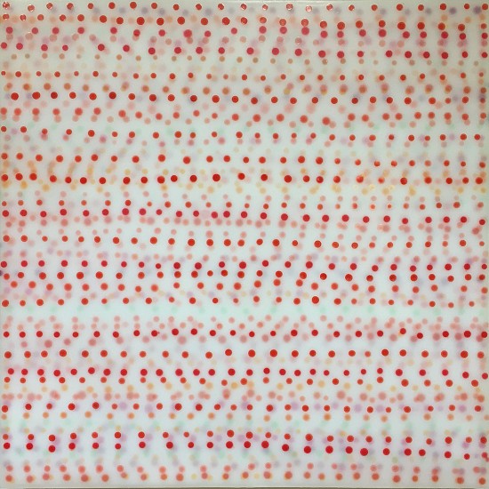 Heidi Van Wieren, Untitled (Ruby Rows 00804), 2015
PVA, Elmer's glue and ink, 30 x 30 inches (76 x 76 cm)
Sold
