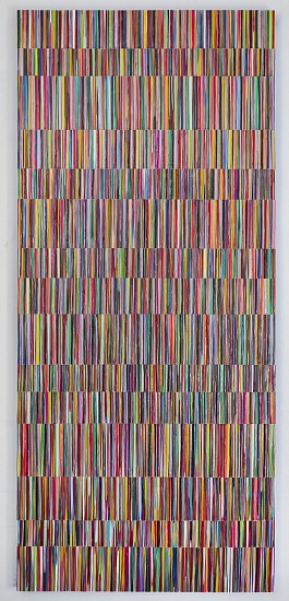 Omar Chacon, La Opera Del Bambuco, 2015
Acrylic on canvas, 69 x 29.5 inches (175 x 75 cm)
Sold