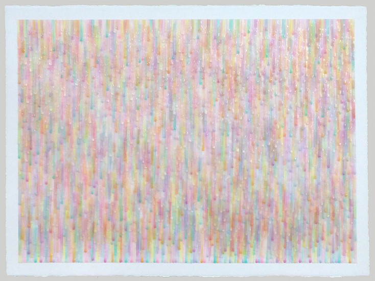 Omar Chacon, Ensayo Vijagual, 2015
Acrylic on paper