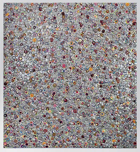 Omar Chacon, Mesalina Tropical Plateada, 2015
Acrylic on canvas, 60 × 55 in (152.4 × 139.7 cm)
Sold