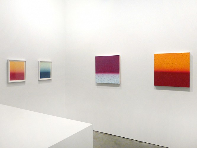 Teo González - Arch/Horizon Paintings - Installation View