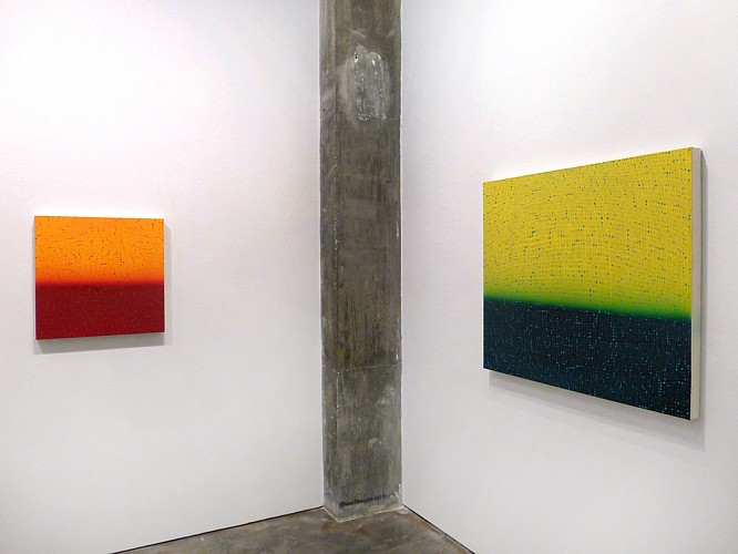 Teo González - Arch/Horizon Paintings - Installation View