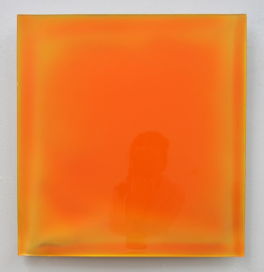 Cathy Choi, M1604, 2016
Pigment and resin on Mylar, mounted on canvas, 18 x 17 inches (46 x 43 cm)