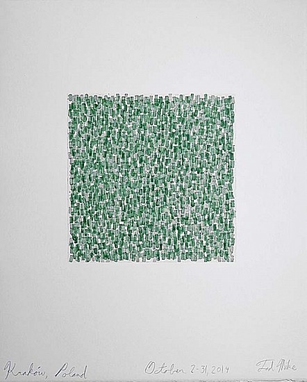 Tad Mike, KrakoÌw, Poland October 2-31, 2014, 2014
18 x 22.25 inches (45.7 x 56.5 cm)