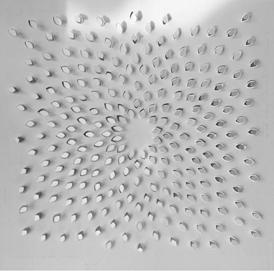 Jaq Belcher, Hillary, 948 cuts, 2016
Hand cut paper, 22 x 22 inches (56 x 56 cm)