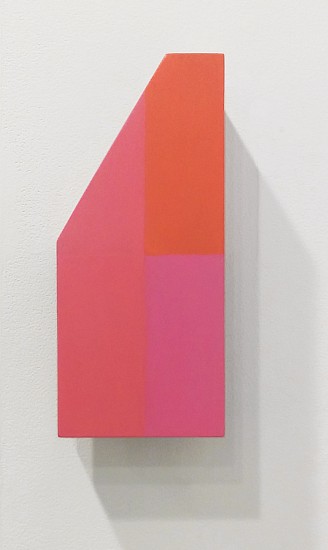 Kevin Finklea, Key #1, 2017
Acrylic on laminated poplar and birch veneer plywood, 12.5 x 5.5 x 4 inches (32 x 14 x 10 cm)