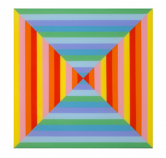 Heidi Spector, A Point In Time, 2017
Acrylic with resin on birch panel, 24 x 24 x 2 inches (61 x 61 x 5 cm)
