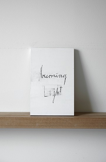 Ruth Greene, Becoming Light, 2016
Gesso on plywood with black acrylic artists inkÂ  , 9 x 6 x 1/2 inches (23 x 15 x 1 cm)