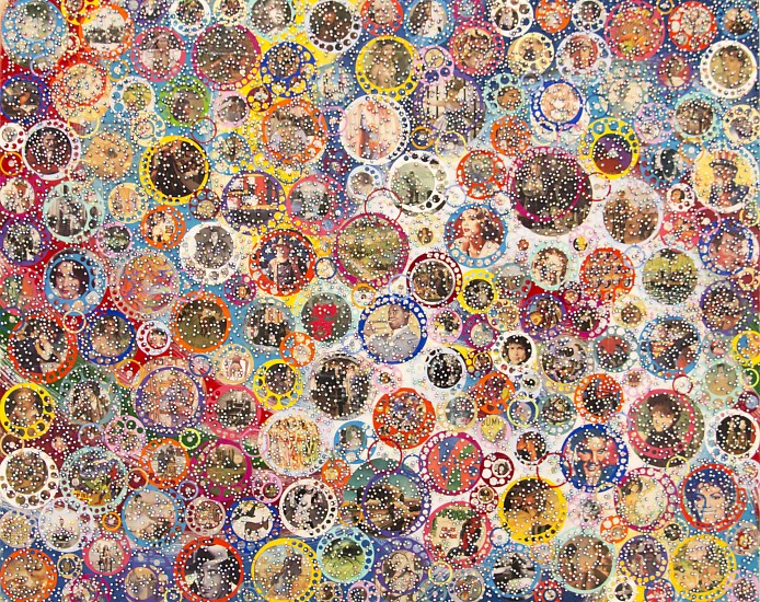 Nobu Fukui, Real Omen, 2018
Beads and mixed media on canvas over panel, 48 x 60 x 2 inches (122 x 152 x 5 cm)