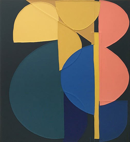 Raymond Saá, Untitled (OC201811), 2018
Oil on canvas, 60 × 54 × 1 1/2 in 152.4 × 137.2 × 3.8 cm