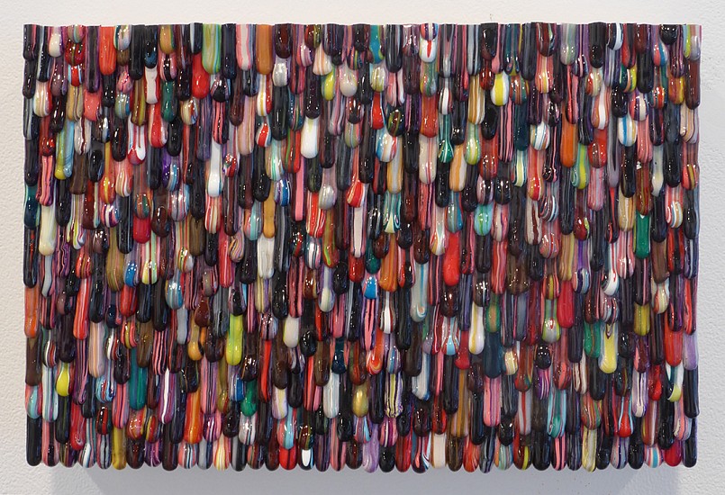 Omar Chacon, BDPMVII, 2021
Acrylic on canvas, 7.25 x 11.5 inches (18.42 x 29.21 cm)