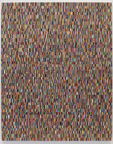 Omar Chacon, Snake of Necklaces, 2021
Acrylic on canvas, 54 x 42 inches (137 x 107 cm)
