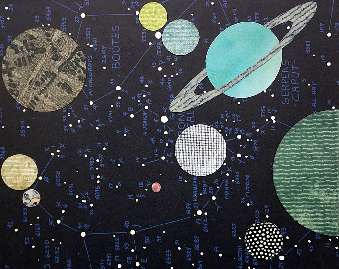 William Steiger, BooÌˆtes, 2021
Collage of found paper, cut paper, and gouache on board, 8 x 10 inches (20 x 25 cm)