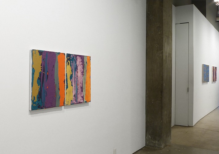 Rainer Gross - TWINS Paintings - Installation View