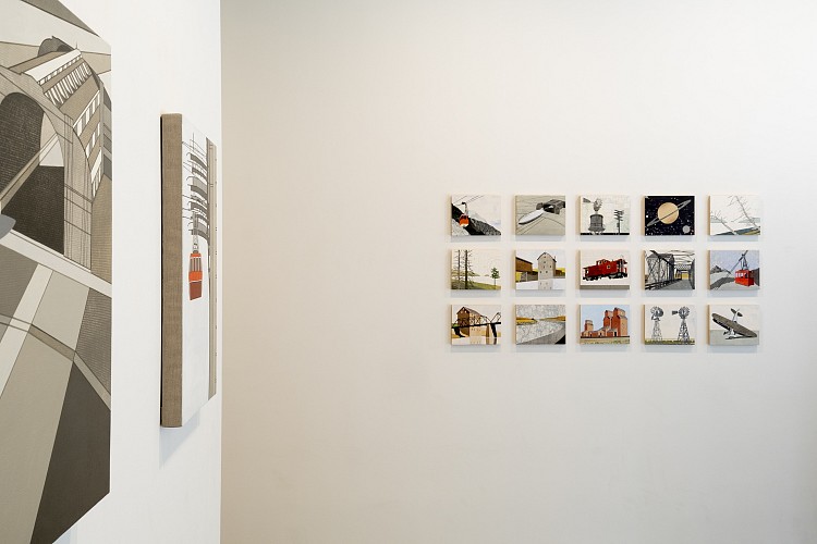 William Steiger: Whistle Stop - Installation View