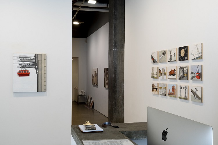 William Steiger: Whistle Stop - Installation View