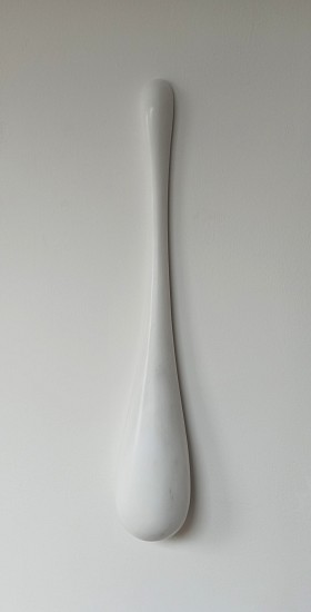 Venske & Spänle, Drippy II , 2023
34 x 6 x 4 in. (85 x 14 x 10 cm.) 
Polished Lasa marble